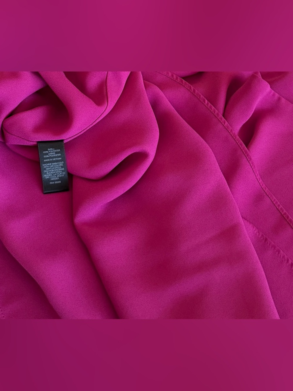 🛍️SALE🛍️ Express Crisscross Strappy V-Neck Cami in Magenta / Berry Plum - Picture 5 of 6